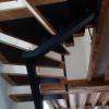 Escalier bois et métal