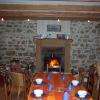 salle à manger en hiver