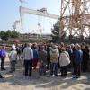 Visite des chantiers