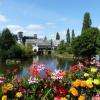Le moulin Gueguen et l'Ile notre Dame 