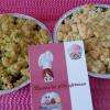 Crumbles fruits de saison : ici cerise crumble pistache et cerise crumble amande