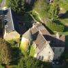 Manoir de la Rochecourbe pris de mongolfière