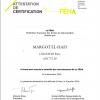 Certifié FENA : la Fédération Française des écoles de Naturopathie, en l’absence de réglementation en France, la FENA garantit le sérieux de la formation de ses écoles agrées. 