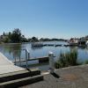 Les pontons du port de plaisance
