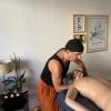 Didier de Massage Nice Domicile masse les trapèzes 