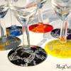 Flûtes à champagne en verre lavables en machine