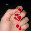 Vernis semi rouge