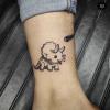 Dino, tattoo réalisé par Mickael à MBA - My Body Art Grenoble