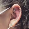 Piercings d'oreille, réalisés à MBA - My Body Art 