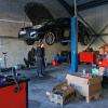 journée de travail au garage