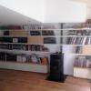 Fabrication sur mesure et pose d'une bibliothèque en medium laqué.
Nieul sur mer