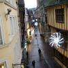 La rue des Carmes depuis la chambre du Mercure.