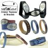 Metaldart créateur de bracelet cuir homme personnalisé