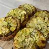 Tartes salées aux aubergines, sandwicherie Mets d'Hélices à Le Poinçonnet (36)