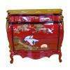commode chinoise rouge chine 