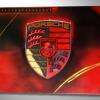 Tableau logo Porsche unique '1 seul exemplaire '