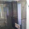 Paroi de douche en verre, sur mesure.