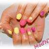 Remplissage Gel UV. Paillettes libres et déco "Negative Nails".