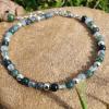 Bracelet Agate mousse