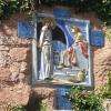 Fresque sur le chemin de Croix