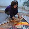 Sylvie Sananès, artiste mosaïste passionnée vous accueille dans son atelier