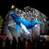 Anamorphose Baleine à bosses - Zagreb (Croatie) - 2016