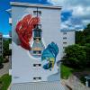 Fresque murale Les combattants et la lumière - Grenoble Street Art Fest (38) - 2021