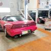 Entretien d'une Honda Prélude chez O'Classics à Davron, près de Versailles, dans les Yvelines , Ile de France