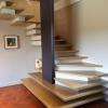 Escalier contemporain d'architecte en bois 