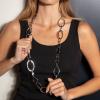 Collier Lovchain d'Ohdislemoi-Joaillerie-Paris en argent massif, pièce emblématique de la maison Ohdislemoi et de sa créatrice Valérie Bochenek