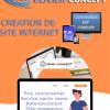 Flyer création de site internet Olivier Concept