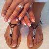 mains + pieds système gel