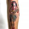 Hula Girl de Sailor Jerry (traditionnel américain - Old school)