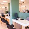 Intérieur du magasin B&G Optique à Lanvollon.