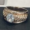Bague en or 18 carats avec diamant 