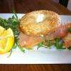 bagel au saumon