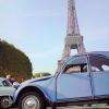 Visite en voiture ancienne