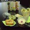 wraps et tiramisu fruit rouge!! 