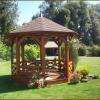 Kiosque en chêne