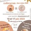 Evènement fête des mères 2023!!!!! à 2 c'est encore mieux!