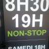 Horaires d'ouverture