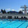 GAP (05 - Hautes-Alpes, France) - Stade nautique Fontreyne - Bassin extérieur de natation et fosse à plongeon