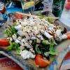 Les salades du snack, très copieuses