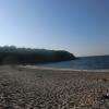 Plage du Verger à la tombée de la nuit ( autre face)