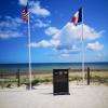 Stèle commémorative plage utah beach