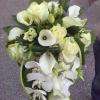 bouquet de mariée forme goutte