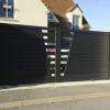 portail contemporain coulissant 
