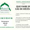 En cas de décès, les pompes funèbres musulmanes Manzil Assistance prennent en charge l'organisation des funérailles pour un enterrement en France ou un rapatriement dans le pays d'origine.
