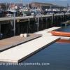 Ponton pour créer un quai d'embarquement