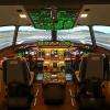 Interieur du cockpit B777